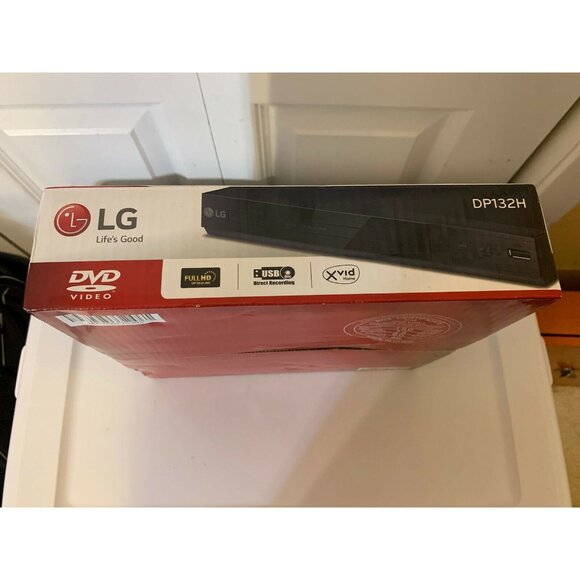 New LG DVD Player  DP132H HDMI Full HD‎ Up-Scaling USB Direct Recording - Picture 2 of 8